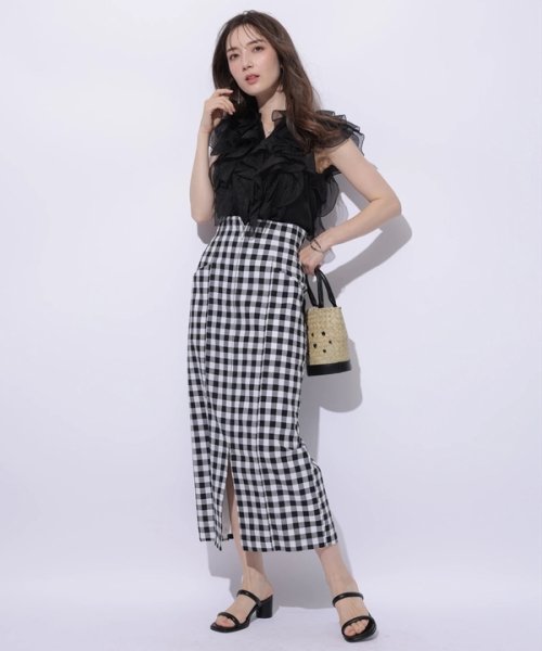 フリルショートブラウス CEG1599463890(12155円)