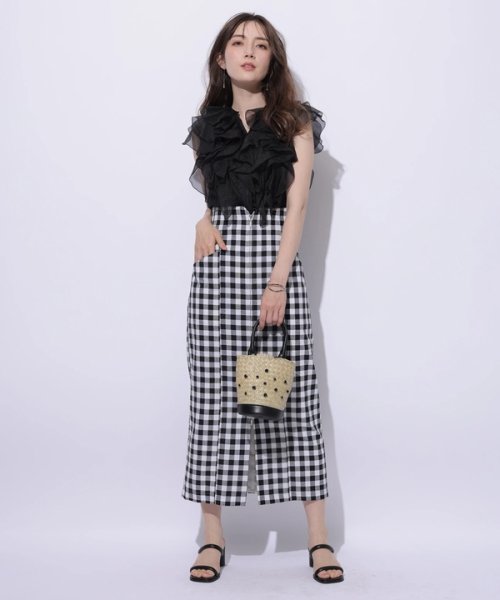 フリルショートブラウス CEG1599463890(12155円)