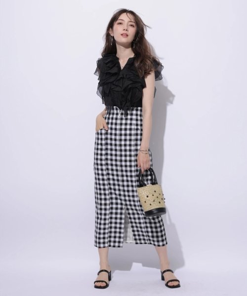 フリルショートブラウス CEG1599463890(12155円)