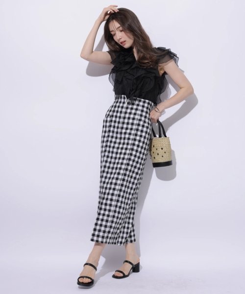 フリルショートブラウス CEG1599463890(12155円)