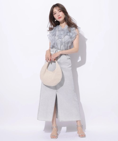 フリルショートブラウス CEG1599463890(12155円)