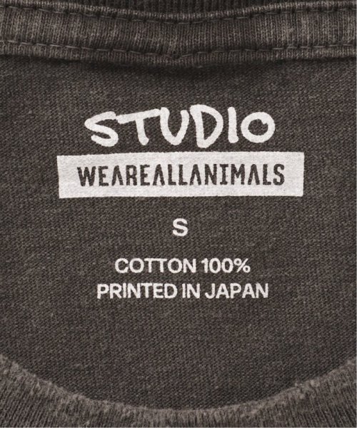 FRAMeWORK(フレームワーク)/≪予約≫STUDIO WEAREALLANIMALS Animals Letter Tシャツ/img29