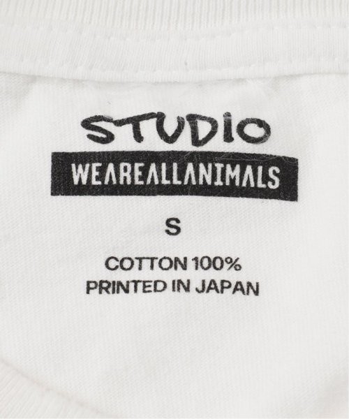 FRAMeWORK(フレームワーク)/STUDIO WEAREALLANIMALS This is now Tシャツ/img25