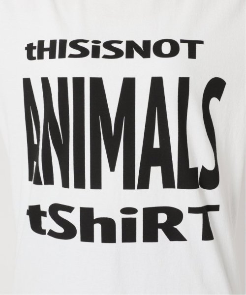 FRAMeWORK(フレームワーク)/STUDIO WEAREALLANIMALS This is now Tシャツ/img30