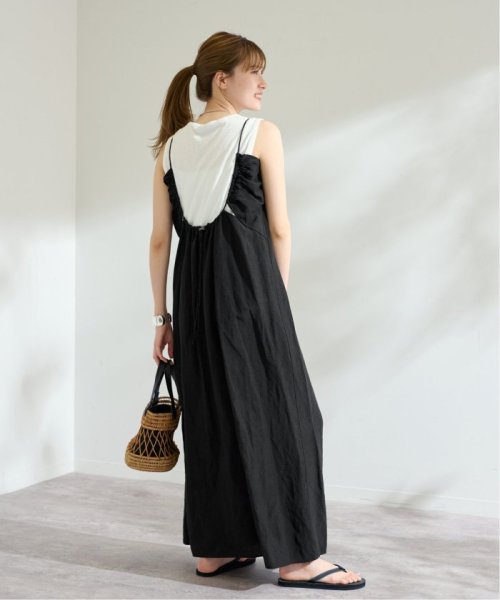 VISリネンバックシャンキャミワンピース FRAMeWORK