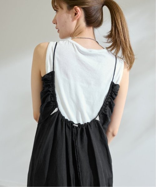 VISリネンバックシャンキャミワンピース FRAMeWORK