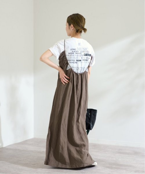 VISリネンバックシャンキャミワンピース FRAMeWORK