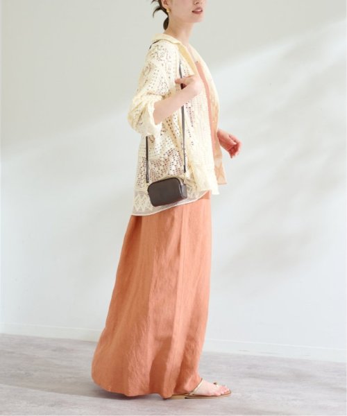 VISリネンバックシャンキャミワンピース FRAMeWORK