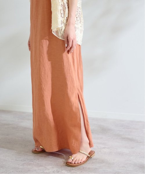 VISリネンバックシャンキャミワンピース FRAMeWORK