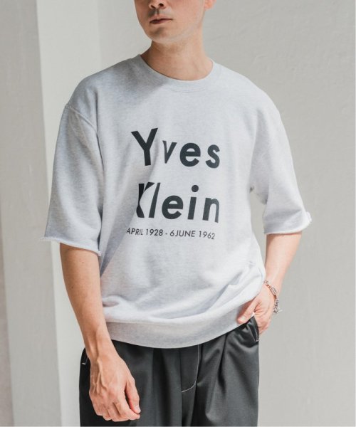 EDIFICE(エディフィス)/YVES KLEIN(イヴ クライン) 別注 グラフィック プリント スウェット Tシャツ/img12