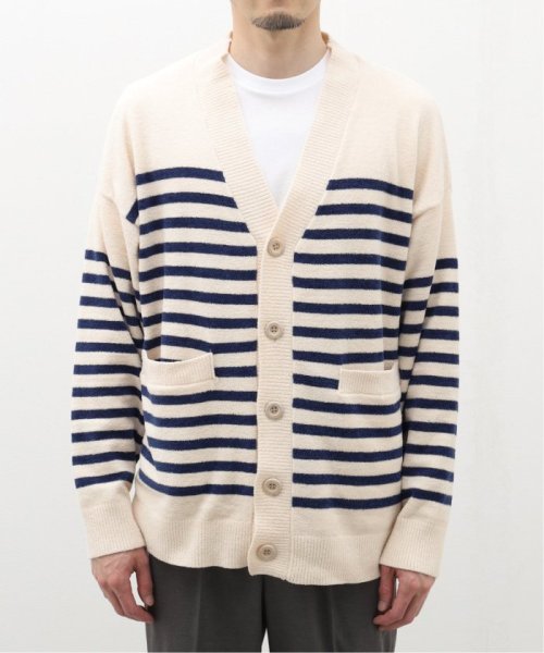 B.C STOCK(ベーセーストック)/NESTWELL / ネストウェル TEAK BORDER Cardigan/img02