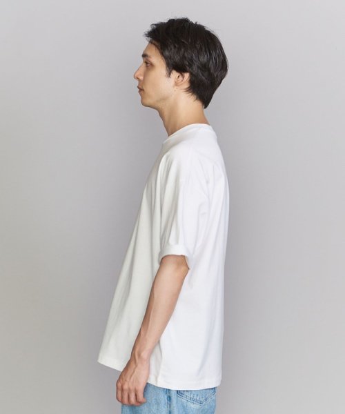 BEAUTY&YOUTH UNITED ARROWS(ビューティーアンドユース　ユナイテッドアローズ)/【WEB限定】ロールアップ ワイド テーパード Tシャツ －MADE IN JAPAN－/img02