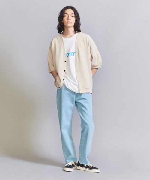 BEAUTY&YOUTH UNITED ARROWS(ビューティーアンドユース　ユナイテッドアローズ)/【WEB限定】グリッド エアーワッフル ハーフスリーブ Vカーディガン/img08