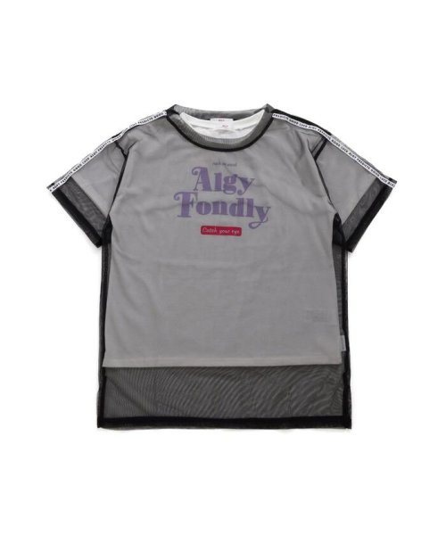 ALGY(アルジー)/ロゴラインチュールT＆Tシャツセット/img01