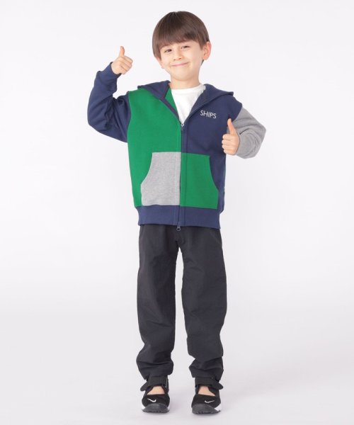 SHIPS KIDS(シップスキッズ)/SHIPS KIDS:100～130cm / ロゴ フード ジップ パーカー/img14