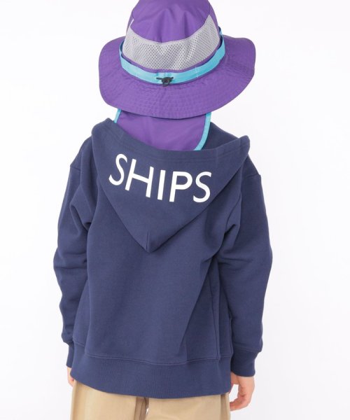 SHIPS KIDS(シップスキッズ)/SHIPS KIDS:100～130cm / ロゴ フード ジップ パーカー/img17