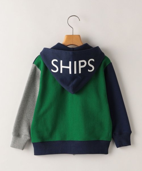 SHIPS KIDS(シップスキッズ)/SHIPS KIDS:100～130cm / ロゴ フード ジップ パーカー/img24