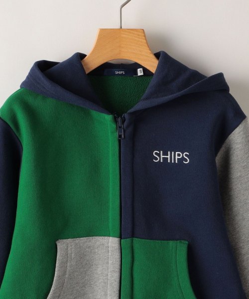 SHIPS KIDS(シップスキッズ)/SHIPS KIDS:100～130cm / ロゴ フード ジップ パーカー/img25