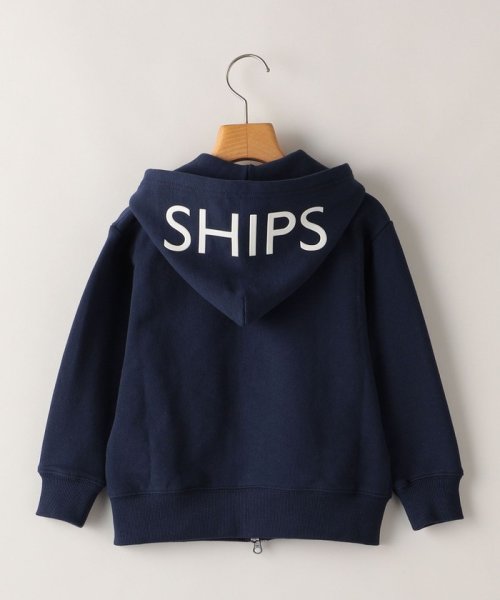 SHIPS KIDS(シップスキッズ)/SHIPS KIDS:100～130cm / ロゴ フード ジップ パーカー/img33