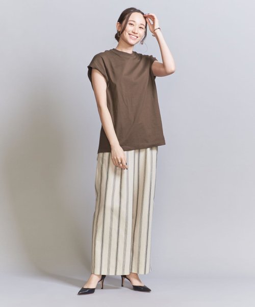 BEAUTY&YOUTH UNITED ARROWS(ビューティーアンドユース　ユナイテッドアローズ)/【WEB限定】フレンチスリーブ ワイド Tシャツ/img05