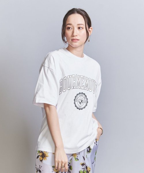 BEAUTY&YOUTH UNITED ARROWS(ビューティーアンドユース　ユナイテッドアローズ)/【WEB限定】カレッジプリント ワイド Tシャツ/img13