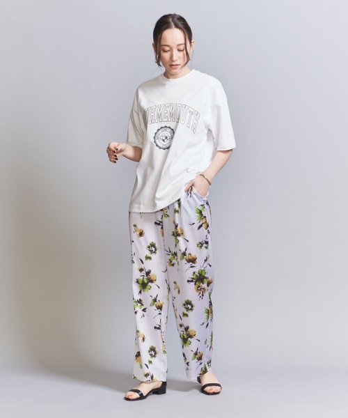 BEAUTY&YOUTH UNITED ARROWS(ビューティーアンドユース　ユナイテッドアローズ)/【WEB限定】カレッジプリント ワイド Tシャツ/img15