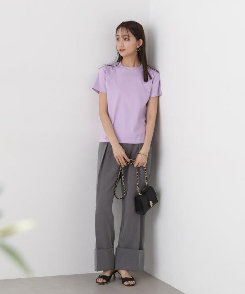 N Natural Beauty Basic(エヌナチュラルビューティベーシック)/シルケットクルーネックTシャツ/img65