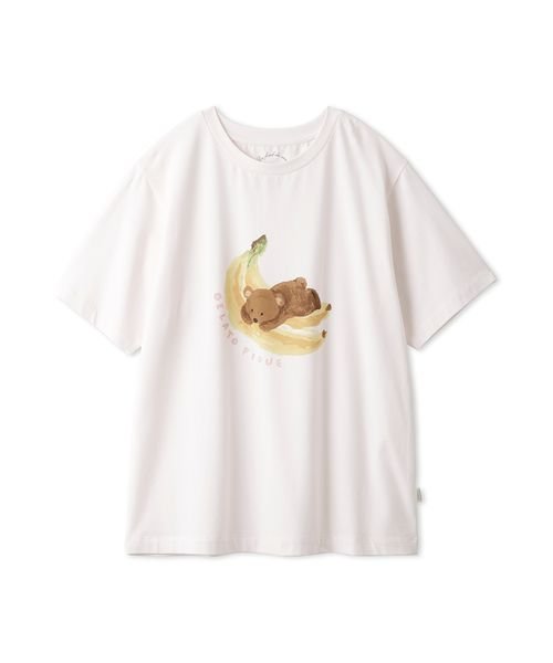 gelato pique(gelato pique)/【接触冷感】フルーツアニマルワンポイントＴシャツ/img17