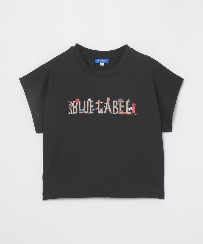 クラーク志織コラボ】ベーシッククリア天竺ロゴTシャツ