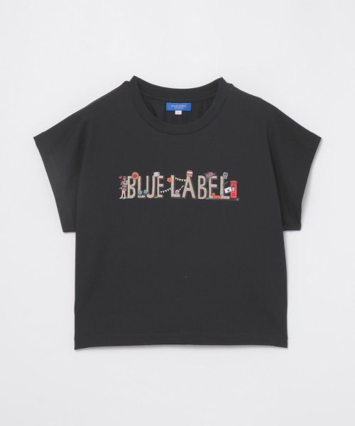 BLUE LABEL CRESTBRIDGE(BLUE LABEL CRESTBRIDGE)/【クラーク志織コラボ】ベーシッククリア天竺ロゴTシャツ/img08