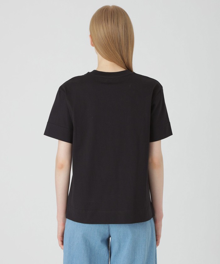 新品未使用タグ付クレストブリッジ【クラーク志織コラボベーシッククリア天竺Tシャツ クラーク志織コラボ】ベーシッククリア天竺Tシャツ(506064357