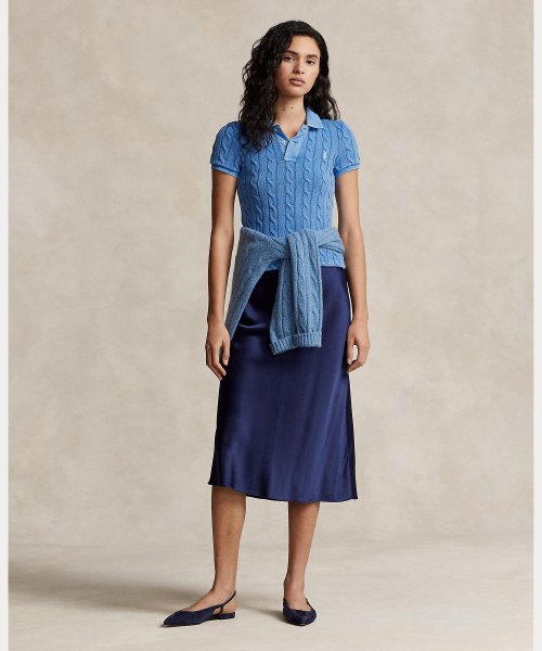 ケーブルニット ポロシャツ Ralph Cotton TM NAN1869915344(14300円)