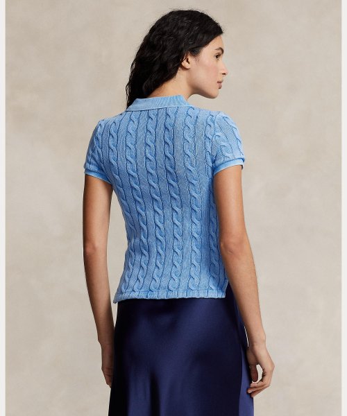 ケーブルニット ポロシャツ Ralph Cotton TM NAN1869915344(14300円)