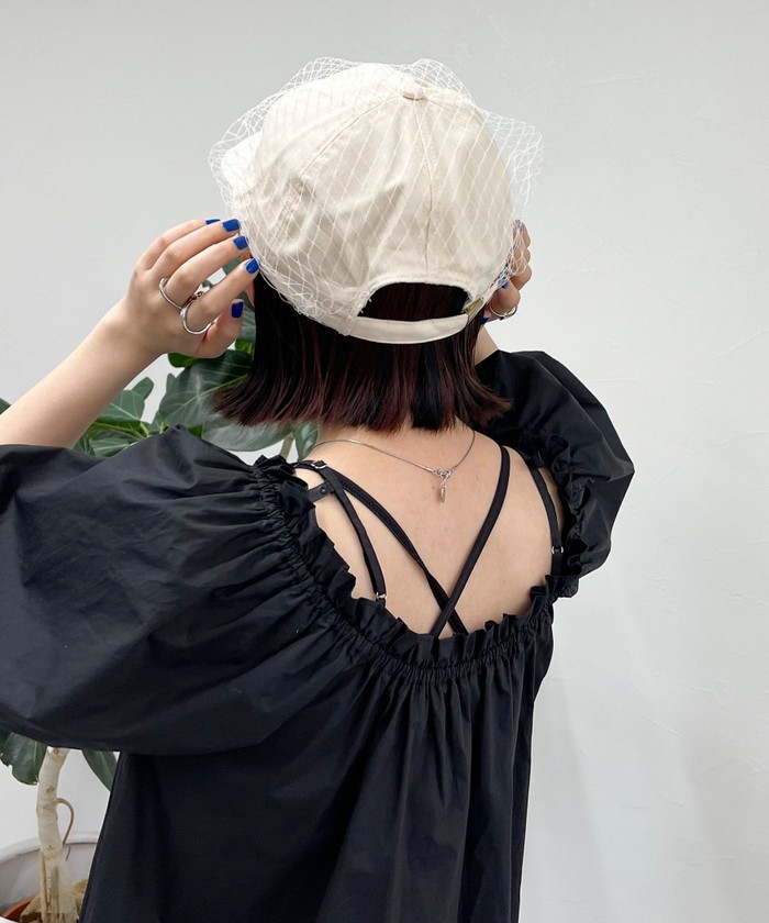 UNITED TOKYO 今季 チュールカバーカットソー UNITED TOKYO 今季 チュールカバーカットソー