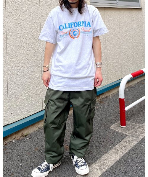 MODISH GAZE(モディッシュ ガゼ)/CALIFORNIA Venice Beach デザインプリントTシャツ/img09