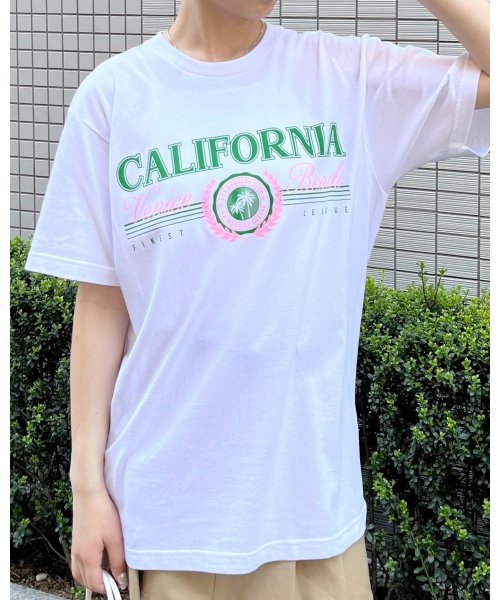 MODISH GAZE(モディッシュ ガゼ)/CALIFORNIA Venice Beach デザインプリントTシャツ/img10