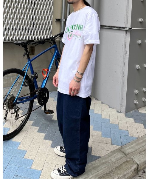 MODISH GAZE(モディッシュ ガゼ)/CALIFORNIA Venice Beach デザインプリントTシャツ/img17