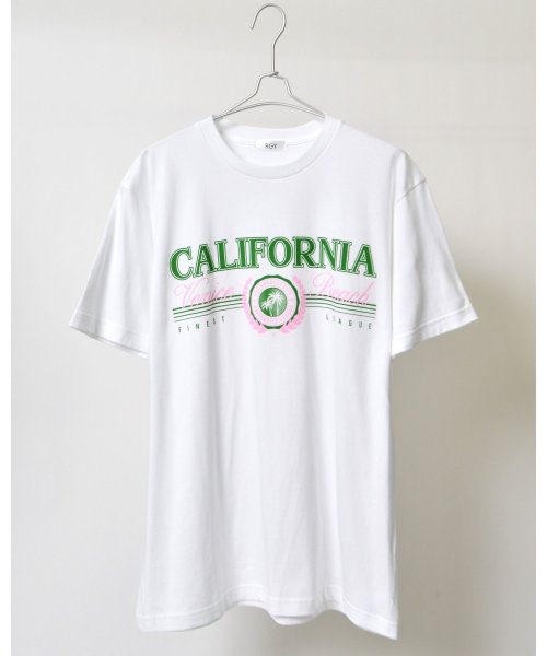 MODISH GAZE(モディッシュ ガゼ)/CALIFORNIA Venice Beach デザインプリントTシャツ/img40