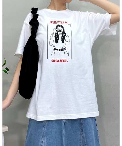 Spiritoso(スピリトーゾ)/SHUTTER CHANCE　 デザインプリントTシャツ/img07