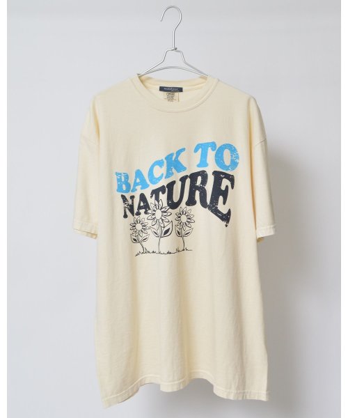 RAD CHAMP(ラッドチャンプ)/BACK TO NATURE ピグメント加工 ビッグシルエットTシャツ/img38