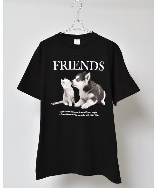 Spiritoso(スピリトーゾ)/FRIENDS シートプリントTシャツ/img41