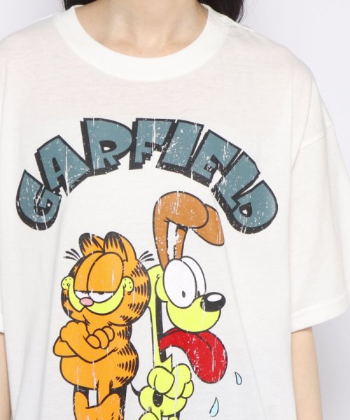 me Jane(ミージェーン)/GARFIELDフロントプリントビッグTシャツ/img18