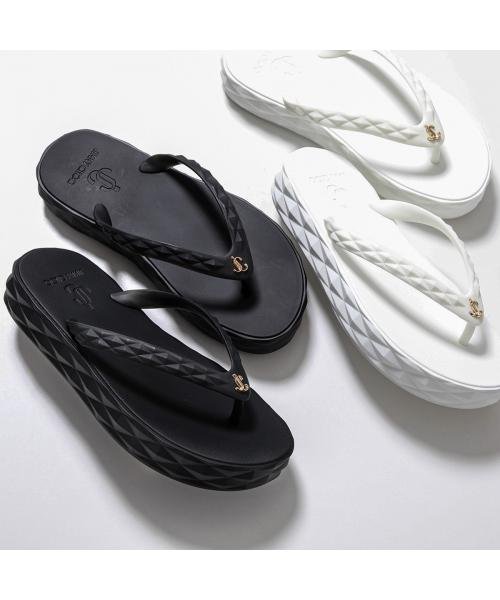 JIMMY CHOO(ジミーチュウ)/Jimmy Choo サンダル DIAMOND FLIP FLOP トング JCロゴ/img01