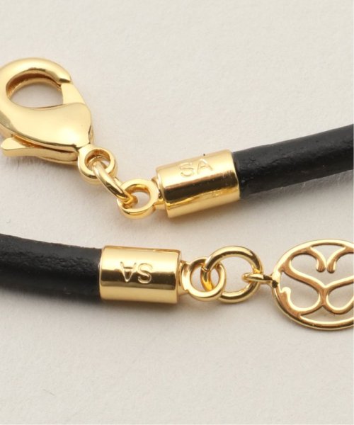 JOURNAL STANDARD(ジャーナルスタンダード)/【SANDRALEXANDRA】Black and White Clover Ch CLOVER LEATHER CORD/img04