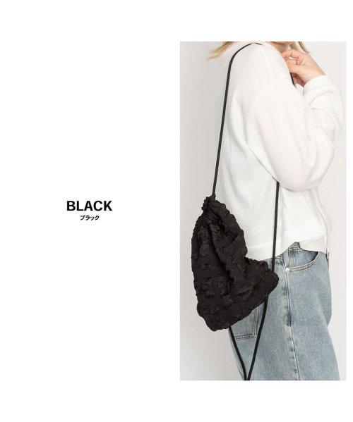 SVEC(シュベック)/ナップサック レディース 巾着 ショルダーバッグ かわいい 韓国ファッション ナップリュック ナップザック 筒型 2way 小さめ コンパクト 軽量 軽い 鞄/img07
