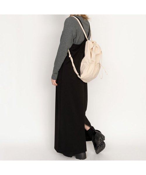 SVEC(シュベック)/ナップサック レディース 巾着 バックパック リュックサック かわいい 韓国ファッション ナップリュック ナップザック 軽量 軽い かばん 黒 ブラック 白 青/img20