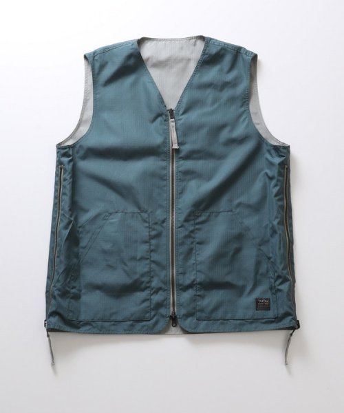 FUSE(フューズ)/【TAION/タイオン】NON DOWN MILITARY REVERSIBLE V NECK VEST/img01