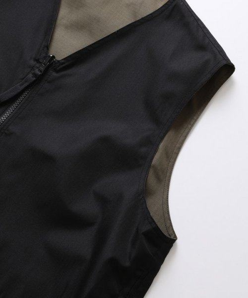 FUSE(フューズ)/【TAION/タイオン】NON DOWN MILITARY REVERSIBLE V NECK VEST/img06