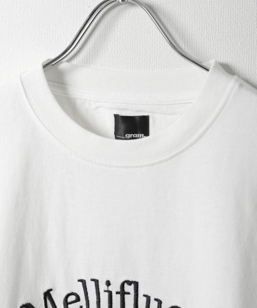 ZIP FIVE(ジップファイブ)/フラワー刺繍Tシャツ/img01