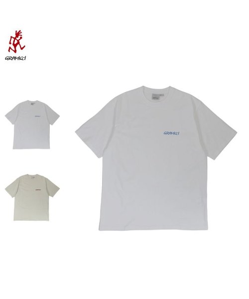 GRAMICCI(グラミチ)/GRAMICCI グラミチ Tシャツ 半袖 カラビナ メンズ CARABINER TEE ホワイト グレー 白 G4SU－T074/img01